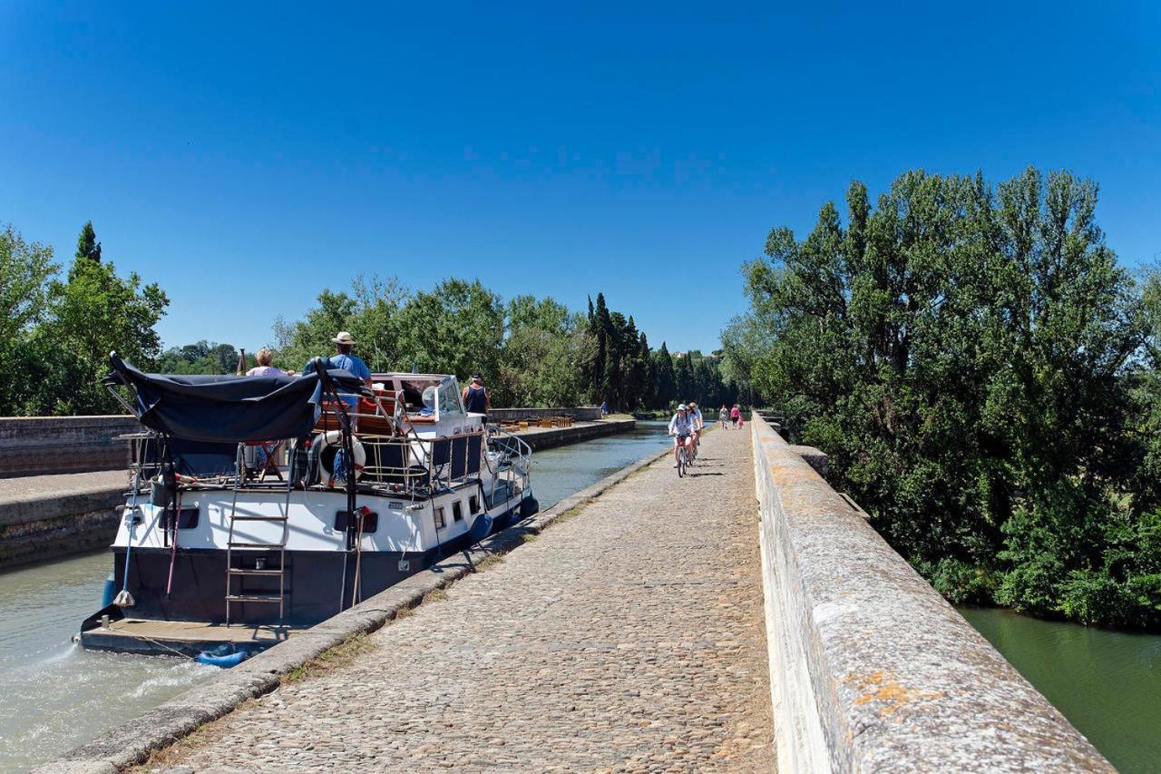 "Le Colombier"-Meuble De Tourisme 3 Etoiles -Residence "Les Logis De Beziers"-Garage Optionnel-Coeur De Ville-Plages A 16Km ! Екстериор снимка