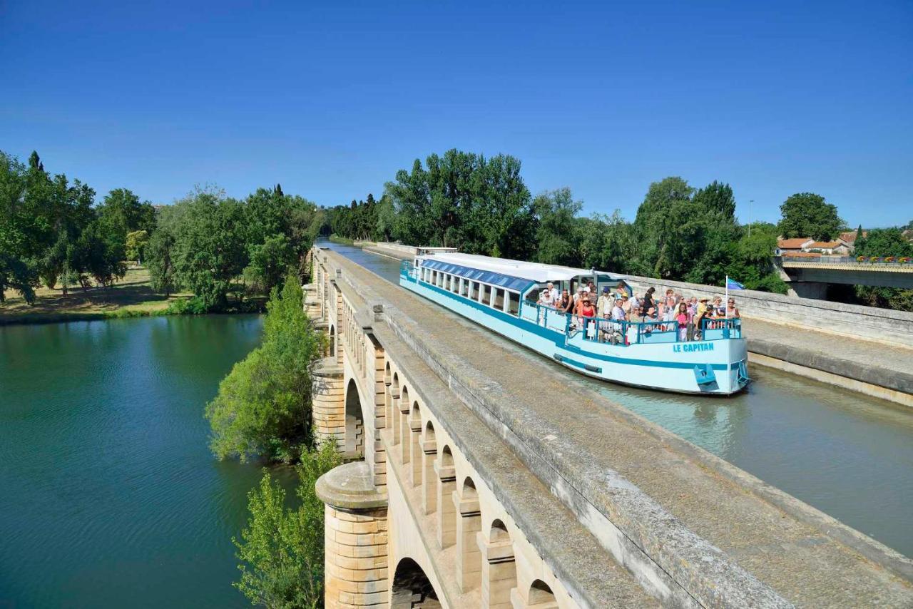 "Le Colombier"-Meuble De Tourisme 3 Etoiles -Residence "Les Logis De Beziers"-Garage Optionnel-Coeur De Ville-Plages A 16Km ! Екстериор снимка