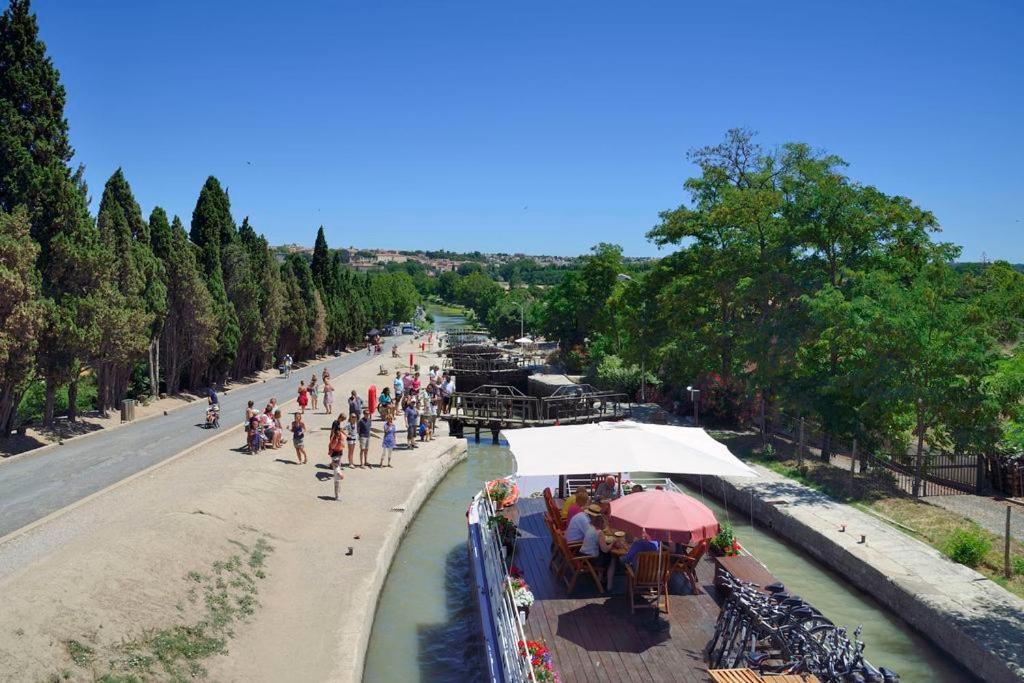 "Le Colombier"-Meuble De Tourisme 3 Etoiles -Residence "Les Logis De Beziers"-Garage Optionnel-Coeur De Ville-Plages A 16Km ! Екстериор снимка
